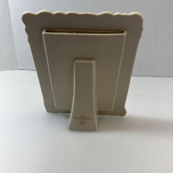 LENOX My Sailboat Frame 4" x 6" photo Beach Nautical White and Gold Porcelain - Picture 3 of 6